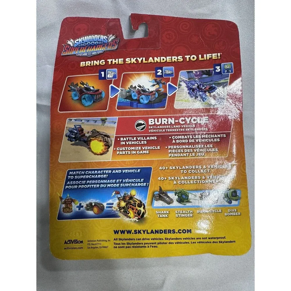Skylanders Superchargers Burn-Cycle Land‎ Vehicle New